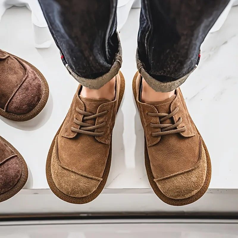 Robert | Men's Suede Lace-Up Oxfords