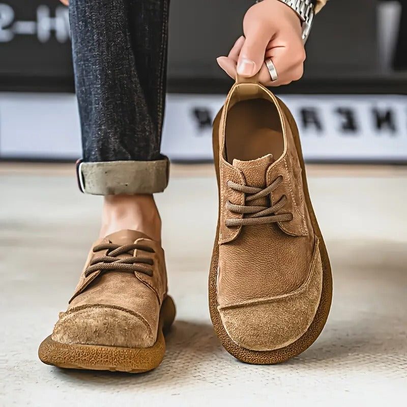 Robert | Men's Suede Lace-Up Oxfords