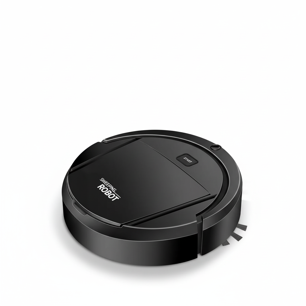Robot Vacuum and Mop with Dual Side Brushes for Smart Autonomous Hard Floor Cleaning