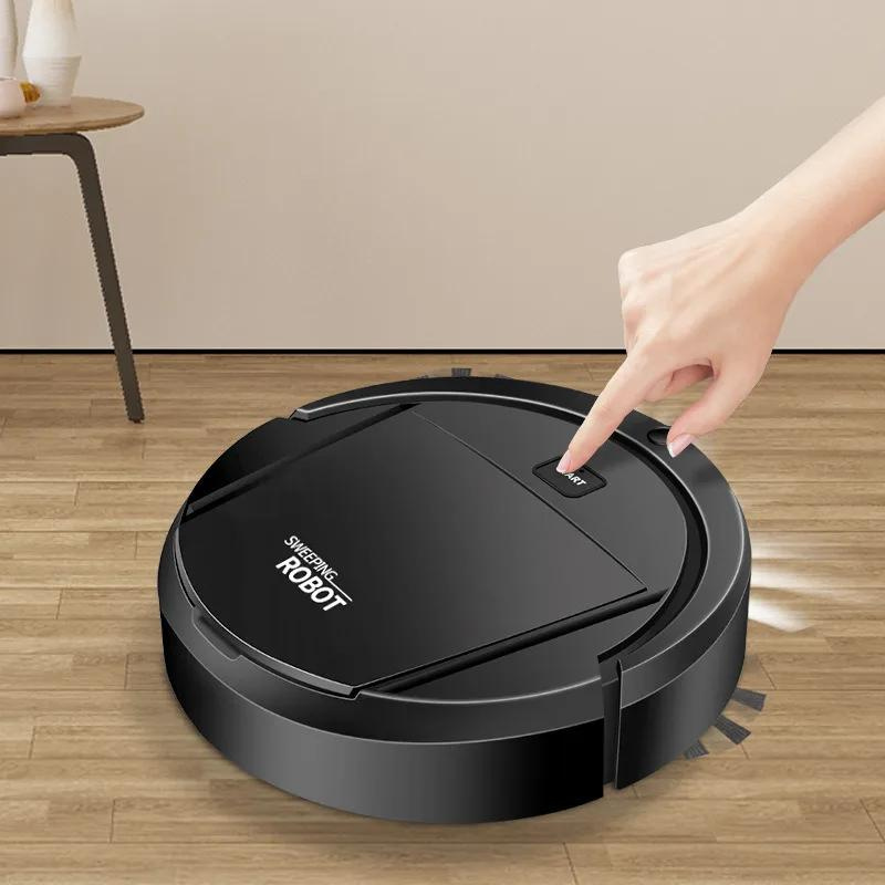 Robot Vacuum and Mop with Dual Side Brushes for Smart Autonomous Hard Floor Cleaning
