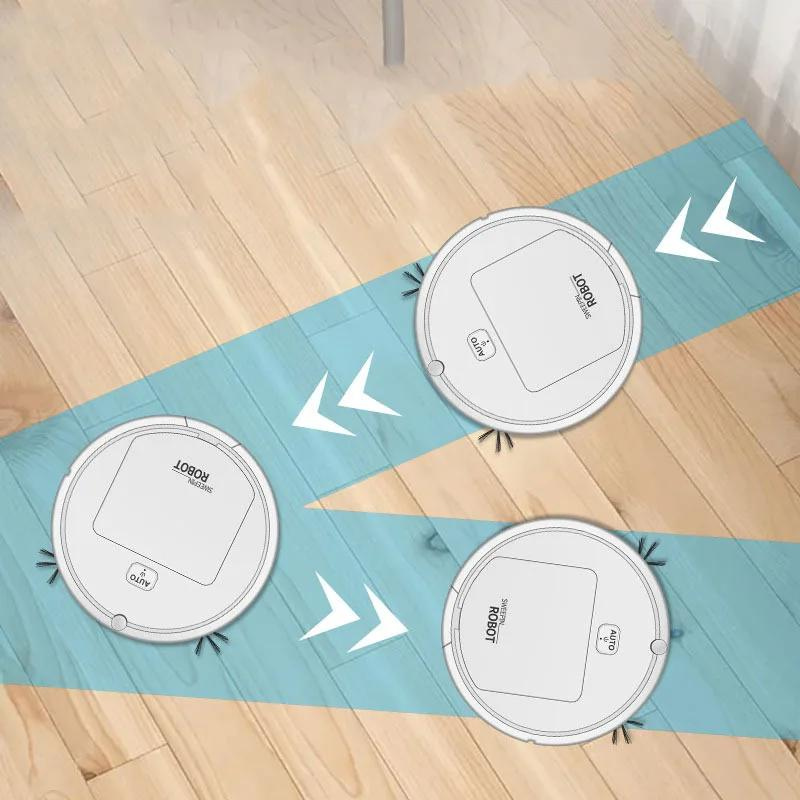 Robot Vacuum and Mop with Dual Side Brushes for Smart Autonomous Hard Floor Cleaning