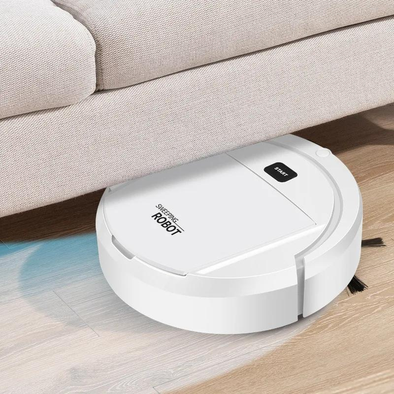Robot Vacuum and Mop with Dual Side Brushes for Smart Autonomous Hard Floor Cleaning