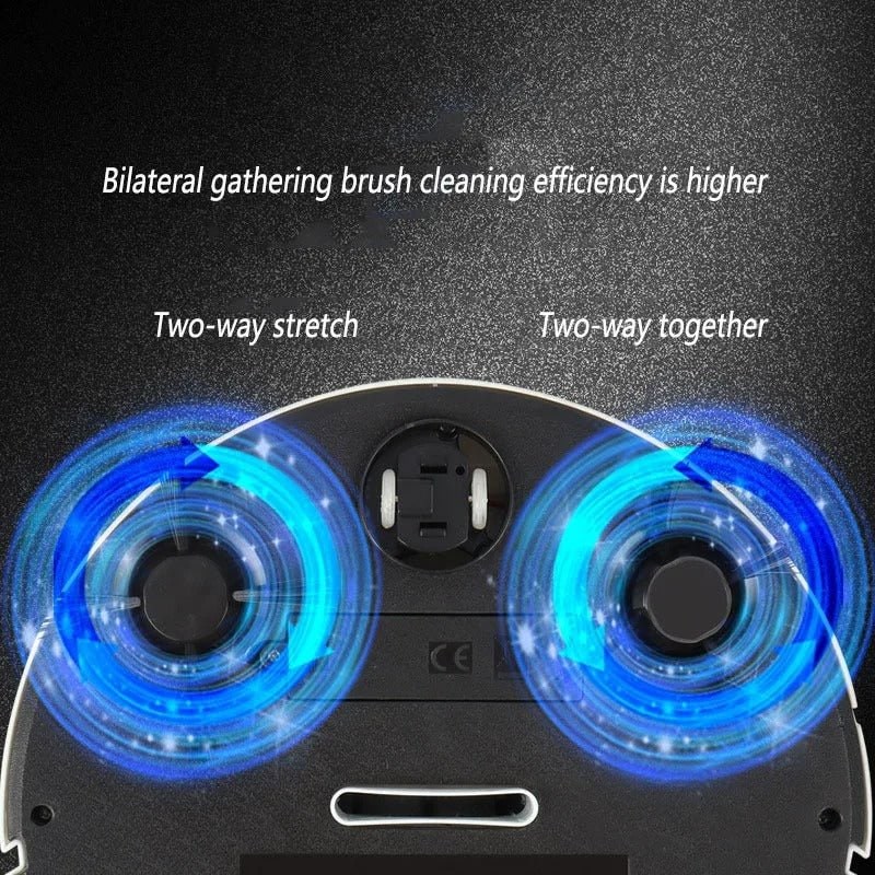 Robot Vacuum Cleaner Automatic Smart Floor Cleaning with Hepa Filtration and One-Button Control