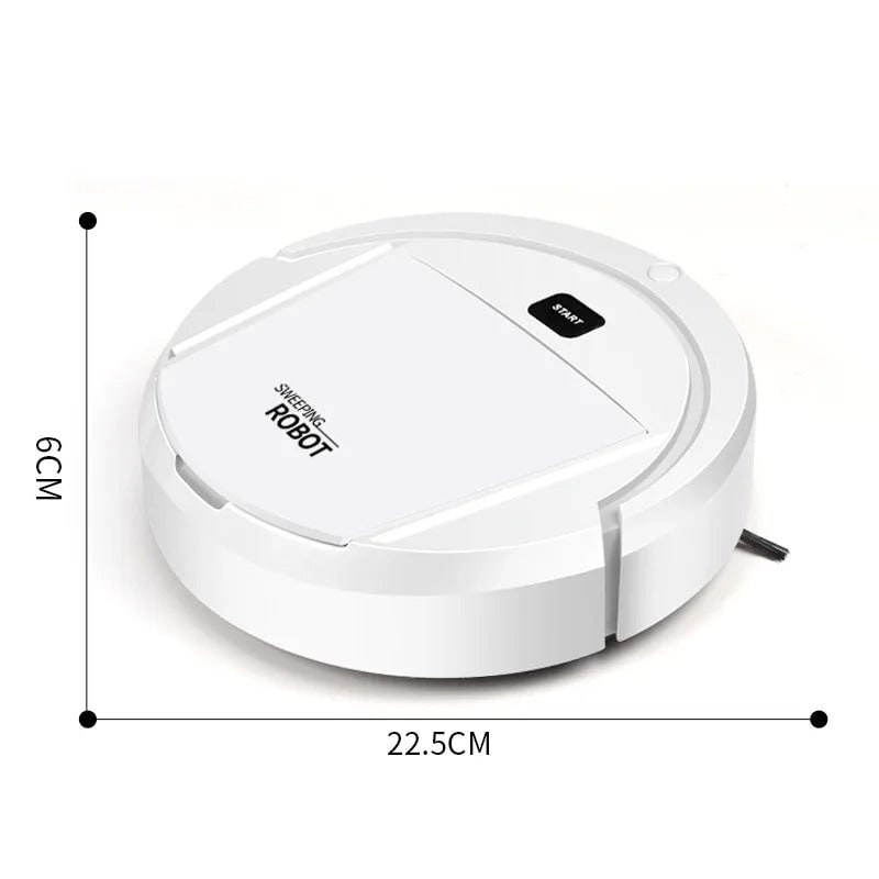 Robot Vacuum Cleaner Automatic Smart Floor Cleaning with Hepa Filtration and One-Button Control
