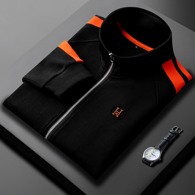 Gabriel | Men's Tracksuit Zip Up Contrast Stripes