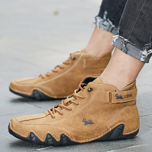 Luke | Men's Suede Chukka Boots Casual Lace Up