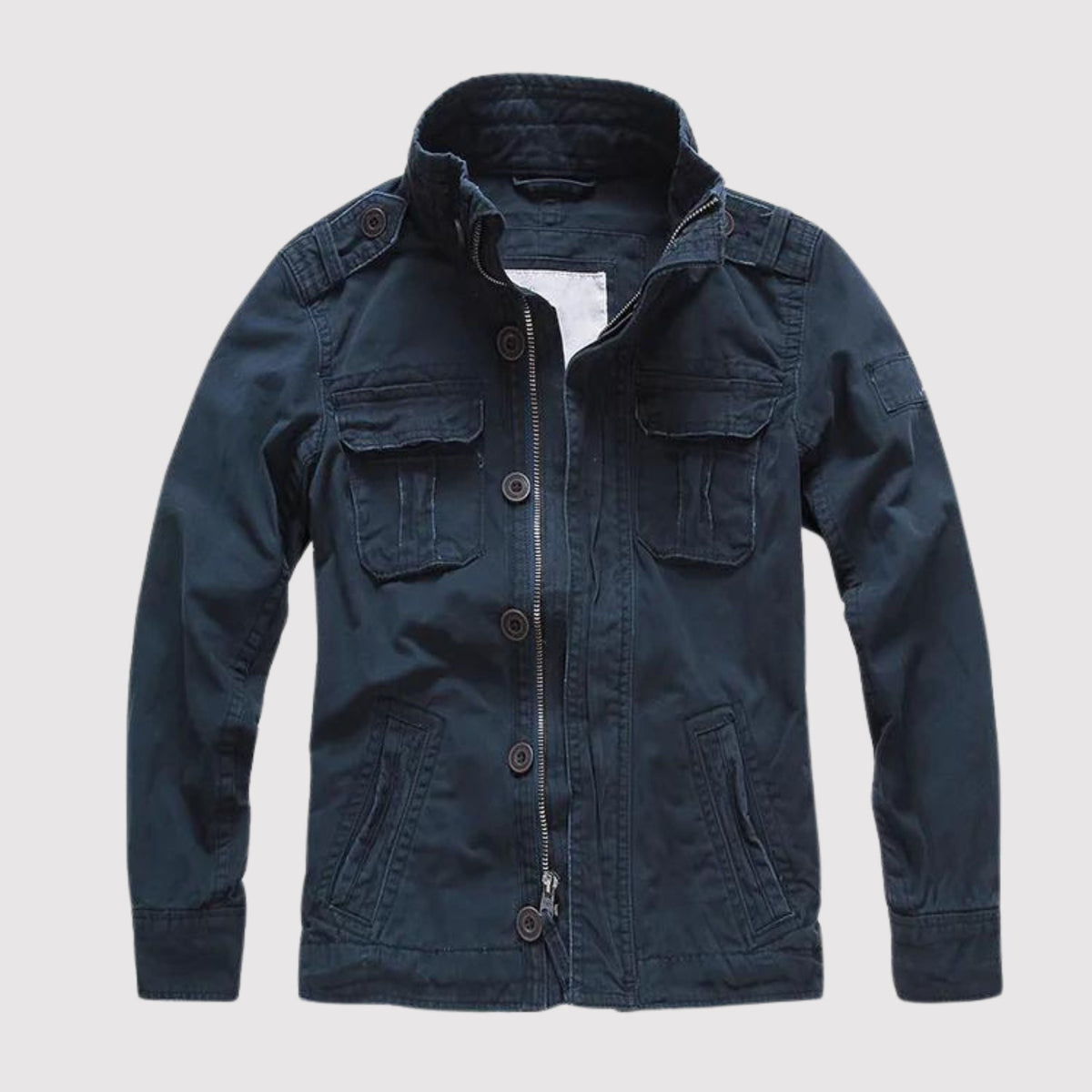 Raymond | Men's Cotton Military Jacket Cargo Pockets Field Coat