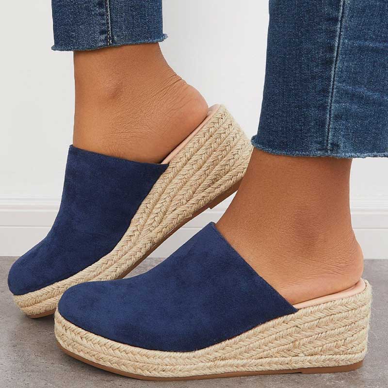 Felisa | Platform Wedge Mule Clogs