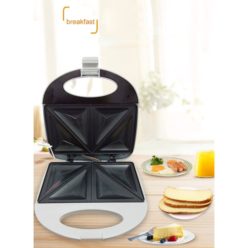Sandwich Maker Panini Press Grill with Non-Stick Plates and Breakfast Machine for Grilled Cheese