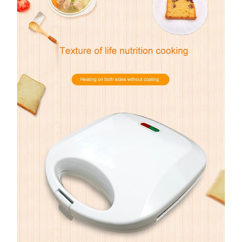 Sandwich Maker Panini Press Grill with Non-Stick Plates and Breakfast Machine for Grilled Cheese