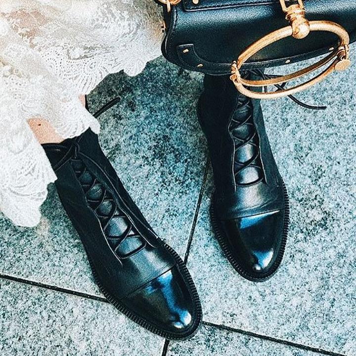 Primrose | Closed Toe Mid-Calf Boots