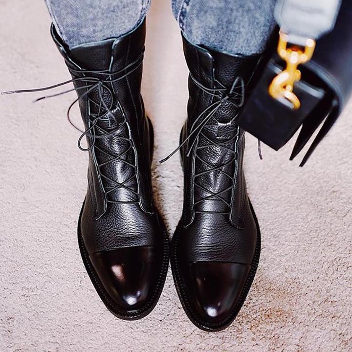 Primrose | Closed Toe Mid-Calf Boots