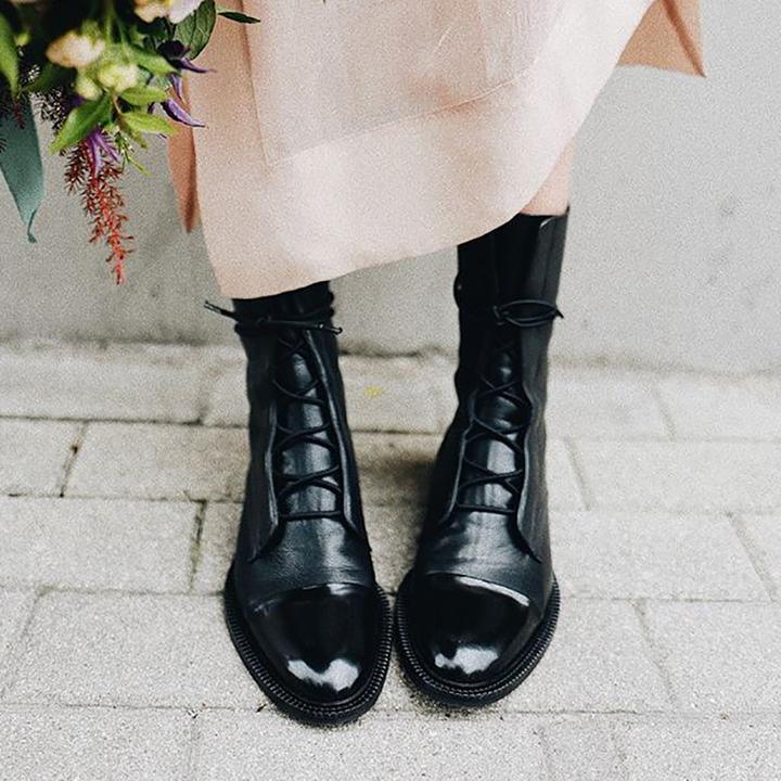 Primrose | Closed Toe Mid-Calf Boots