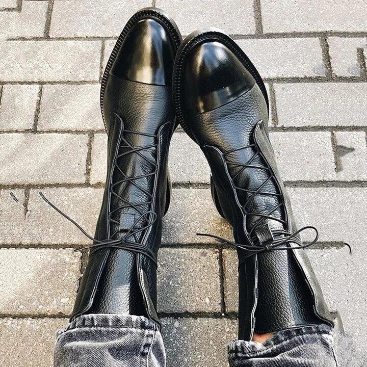Primrose | Closed Toe Mid-Calf Boots