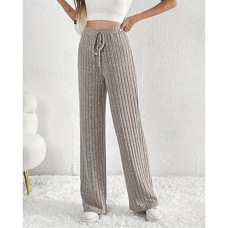 Paige | High Waisted Flowy Wide-Leg Pants