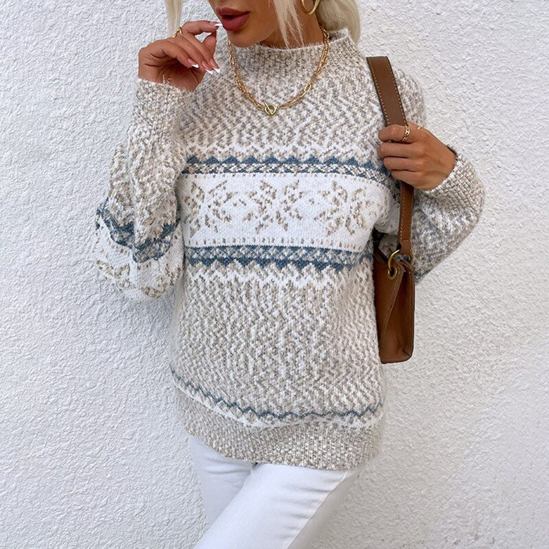 Mairi | Snowflake Fair Isle Sweater