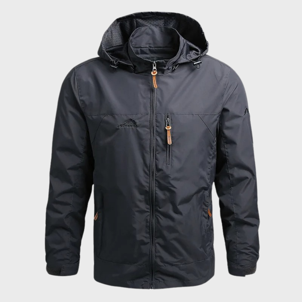 Jonah | Men's Waterproof Jacket Hooded Windbreaker