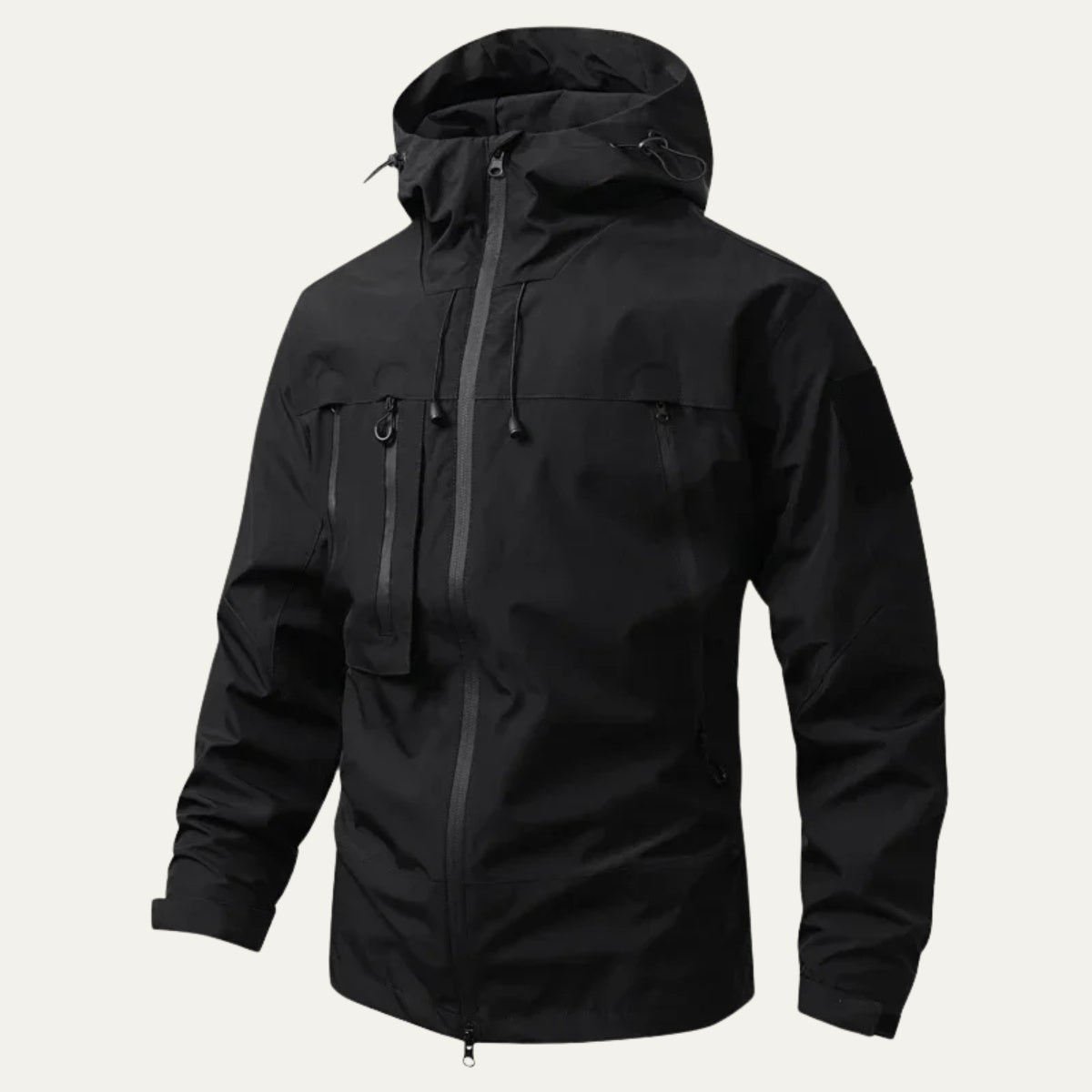 Griffin | Men's Water Resistant Military Jacket Hooded Multi Pocket