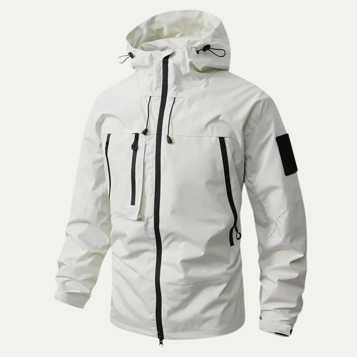 Griffin | Men's Water Resistant Military Jacket Hooded Multi Pocket