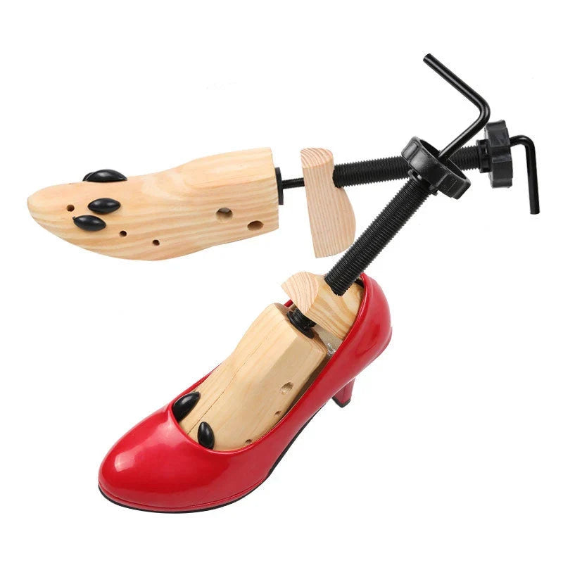 Shoe Stretcher | Natural Wood & Adjustable Fit | Sizes S–L