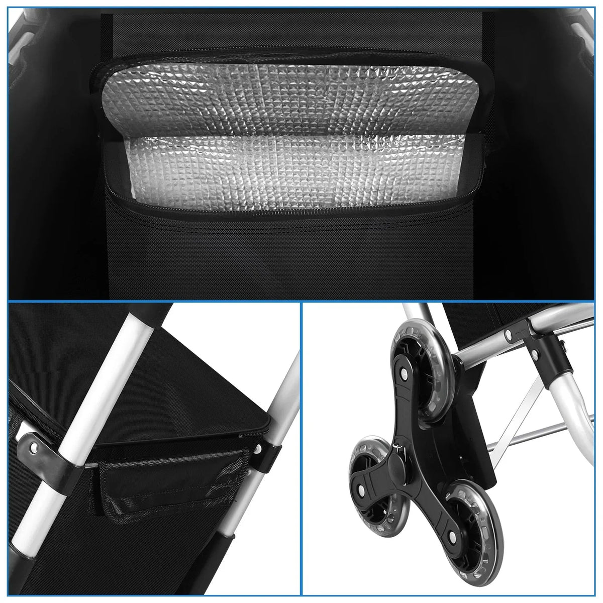 Shopping Trolley | Insulated & Foldable | 40 kg Capacity