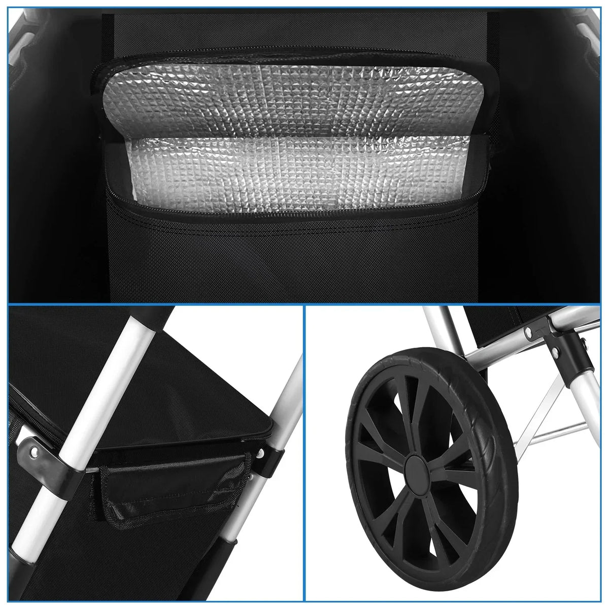 Shopping Trolley | Insulated & Foldable | 40 kg Capacity