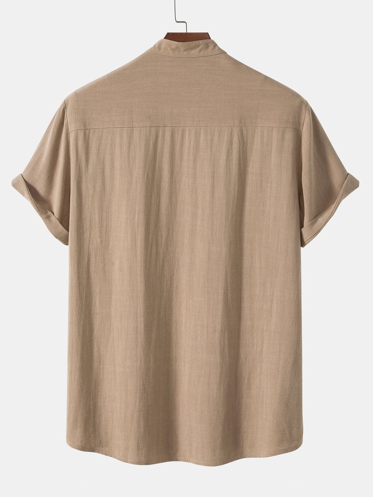 Short Sleeve Button-Down Shirt for Men