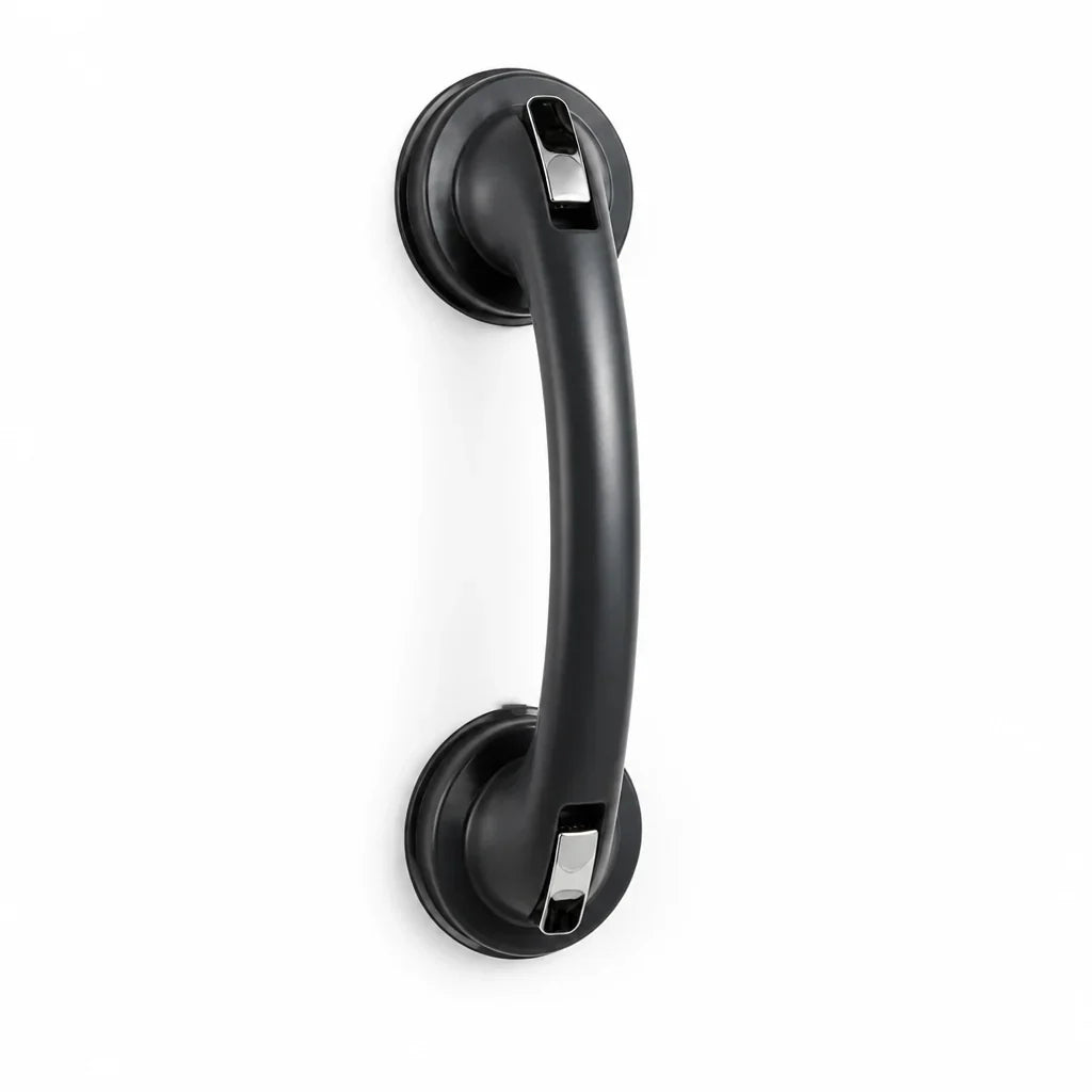 Shower Grab Bar | Ergonomic Grip & Drill-Free Suction