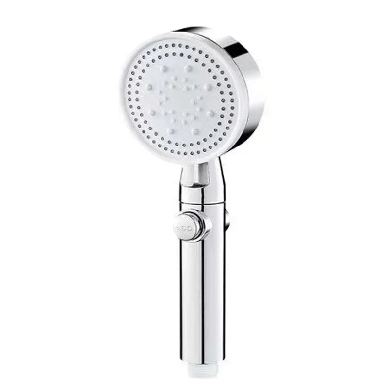 Shower Head | High-Pressure Air Injection & Self-Cleaning Silicone Nozzles