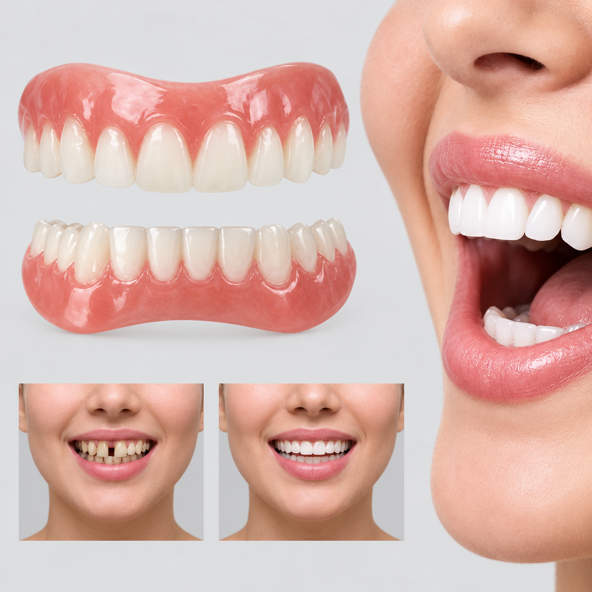 Silicone Denture Fitting Set - Stable Fixation