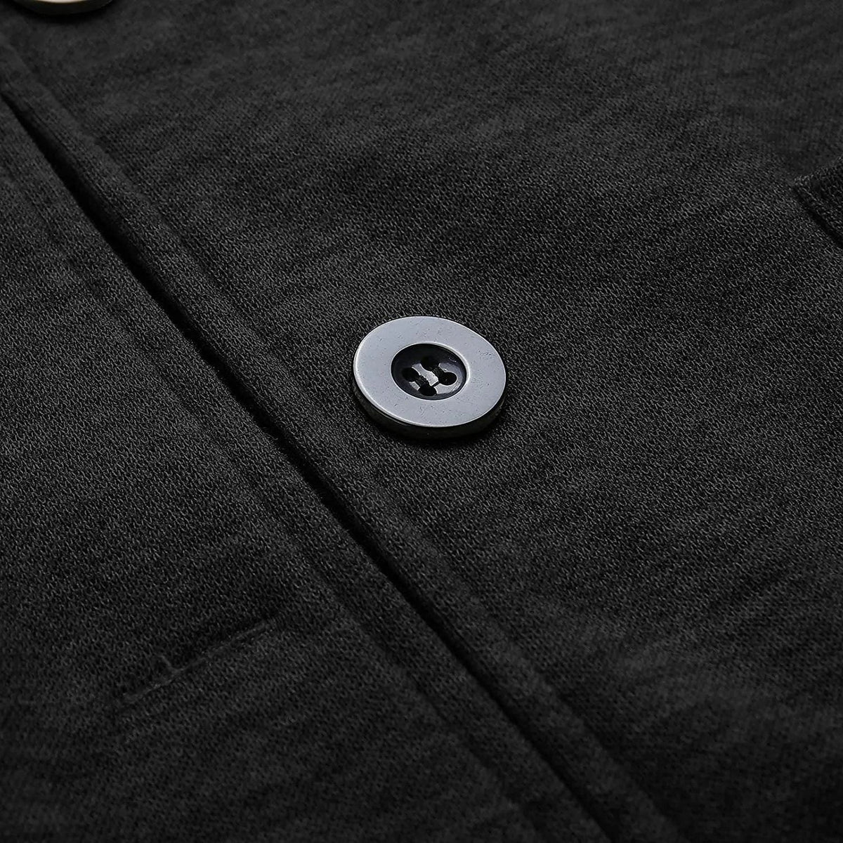Single Button Notch Lapel Blazer for Men