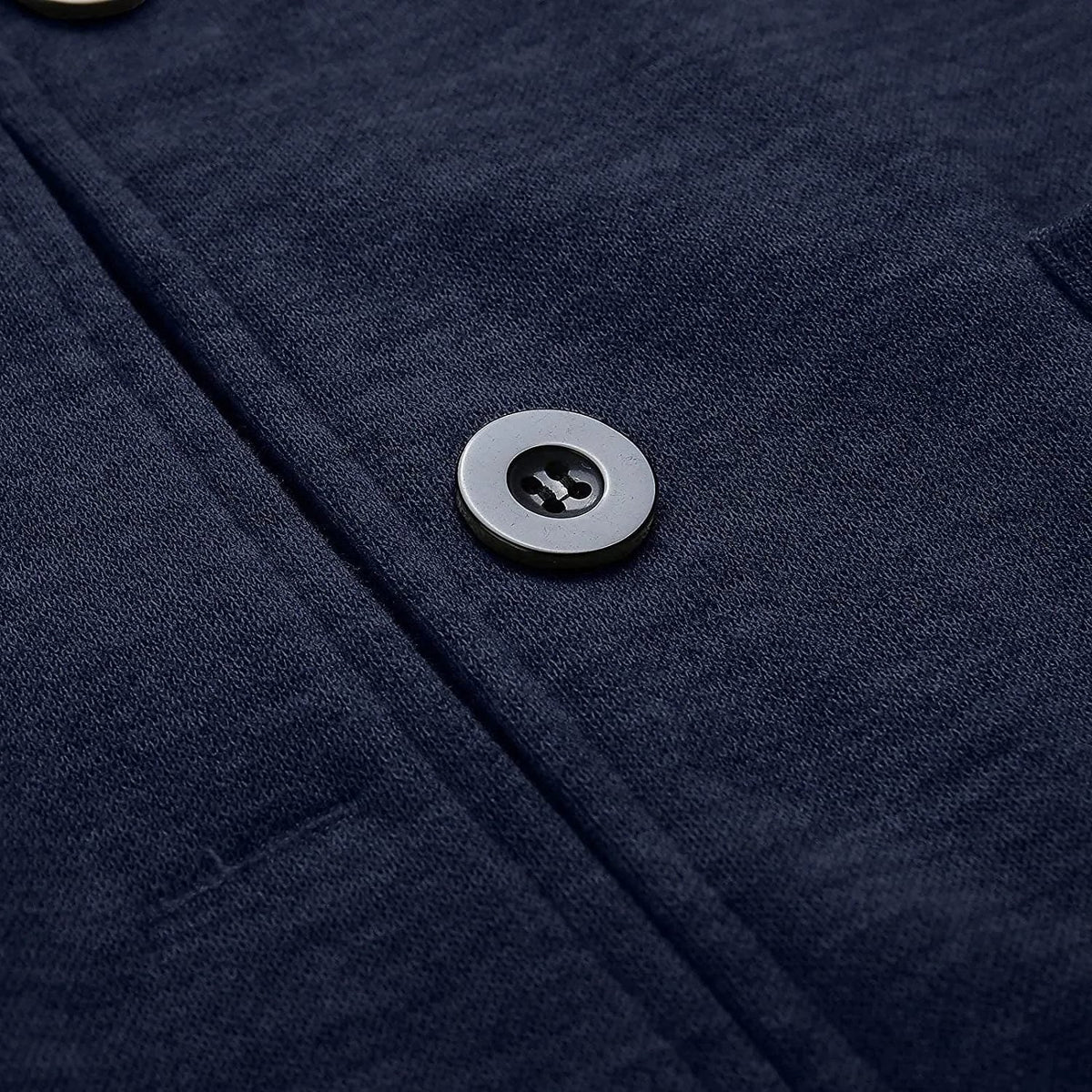 Single Button Notch Lapel Blazer for Men