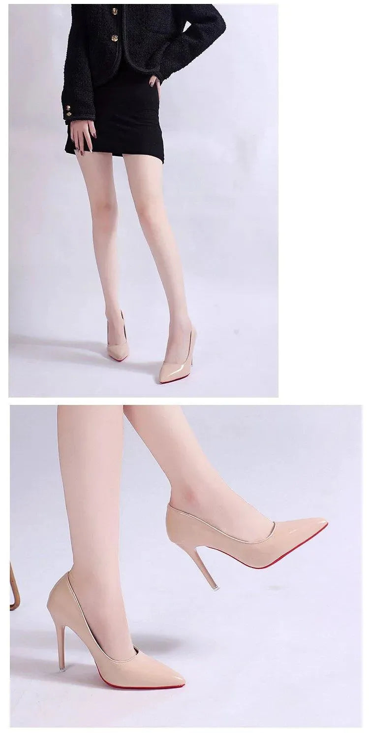 Sleek Stiletto Heel Pumps