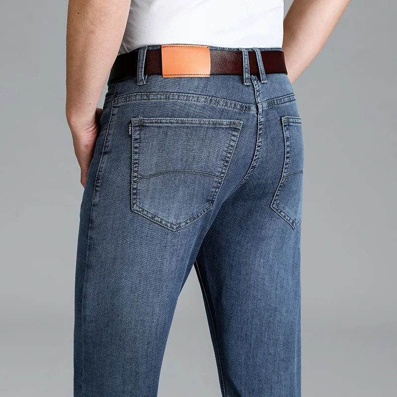 Slim Fit Stretch Denim Jeans for Men