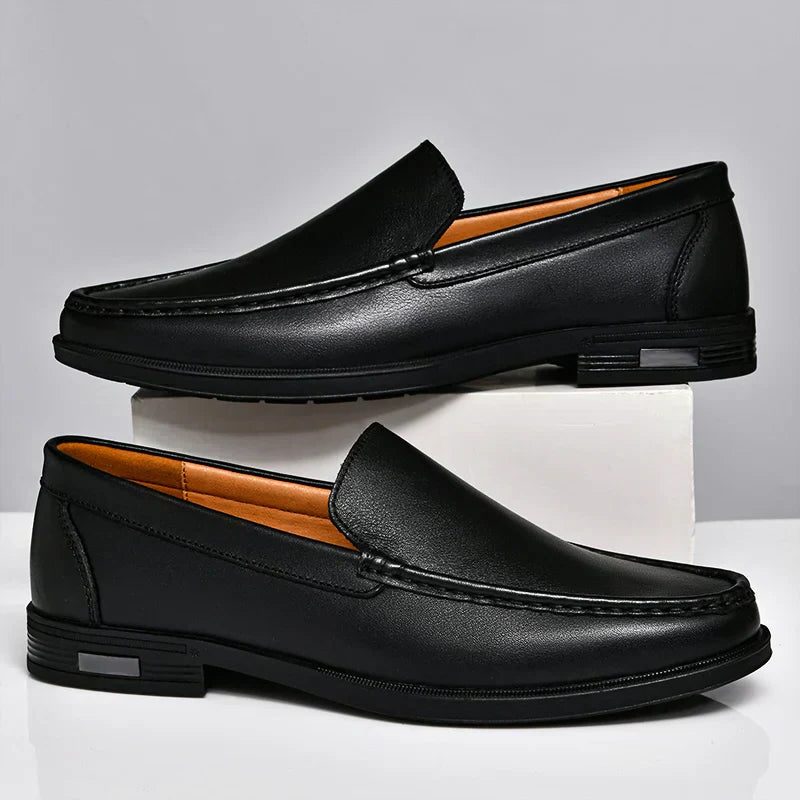 Slip-On Leather Venetian Loafer for Men