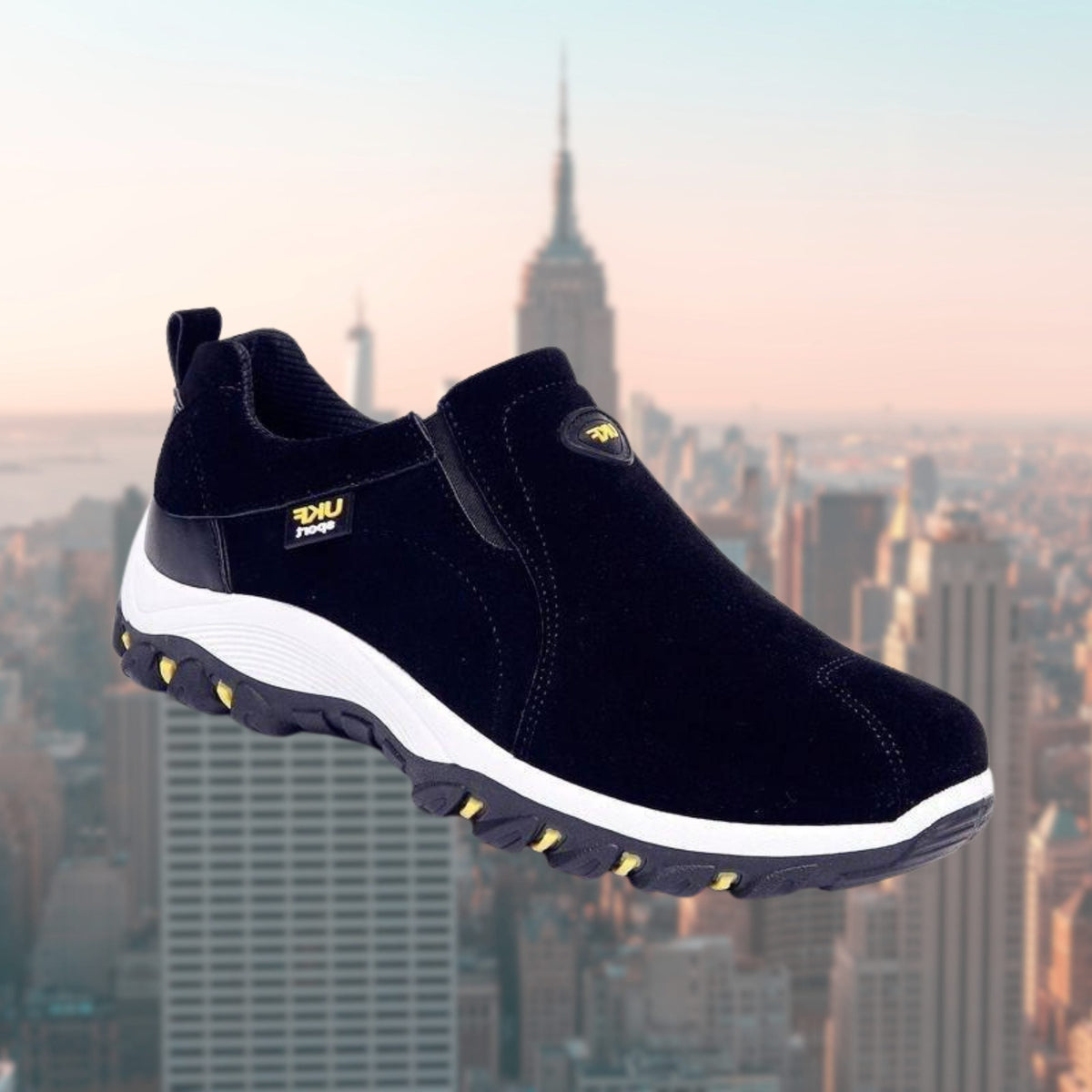 Slip-On Sneakers with Cushioned Sole for Men