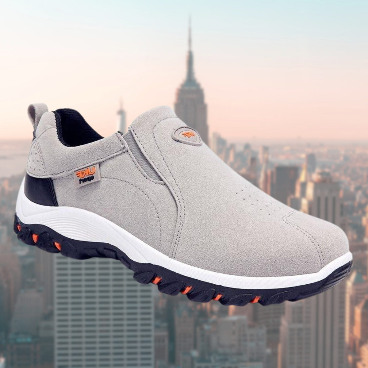 Slip-On Sneakers with Cushioned Sole for Men