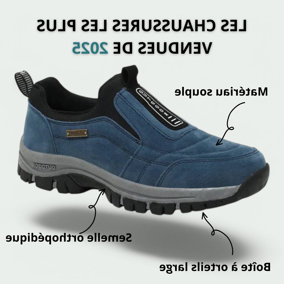 Slip-On Walking Shoes for Men