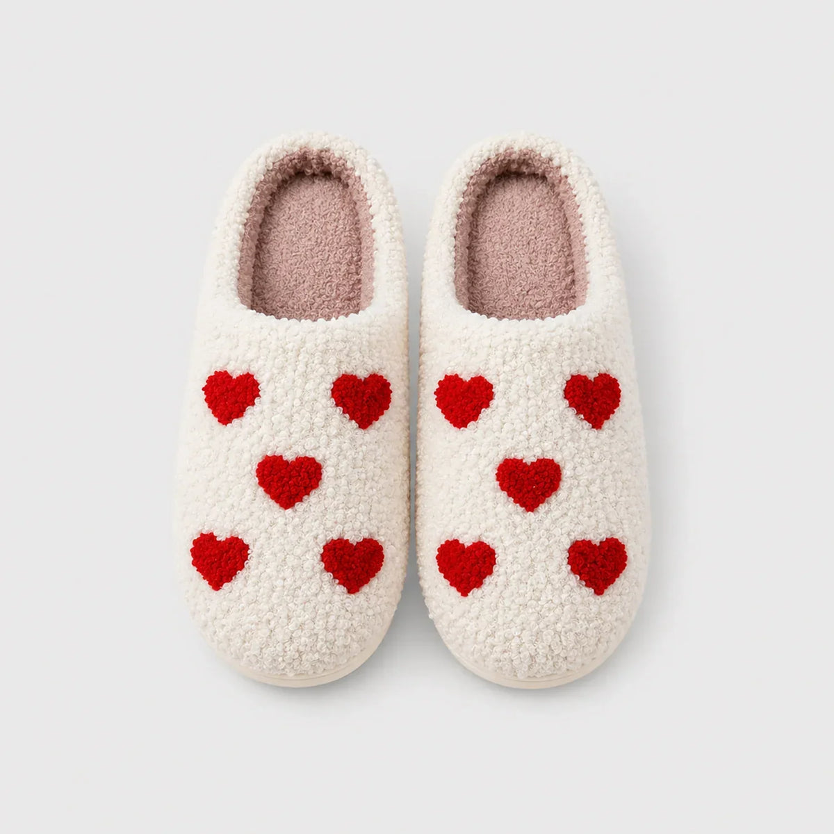 Slippers | Sherpa Fleece Lined & Cushioned Non-Slip Sole