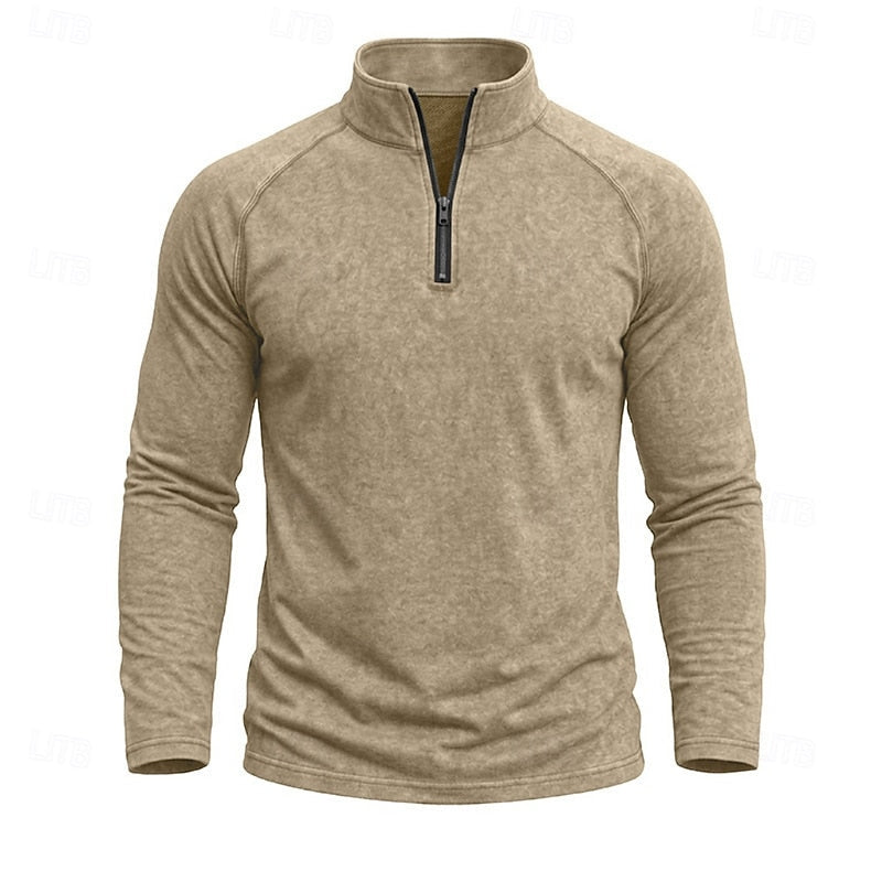 Nicholas | Relaxed Zip-Neck Top