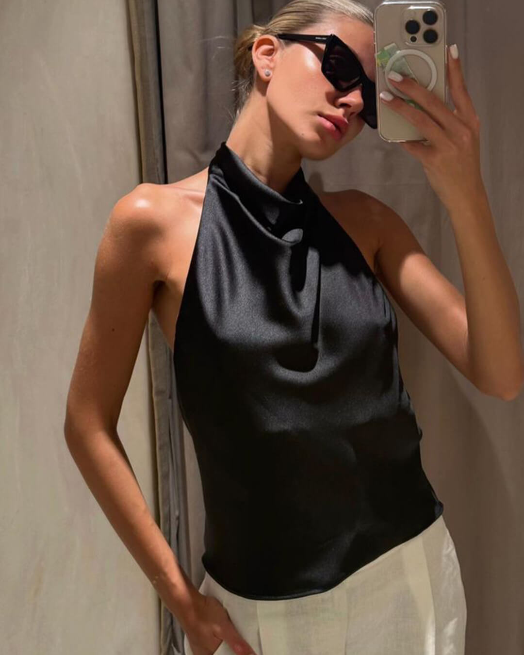 Talia | Tailored Halter Top
