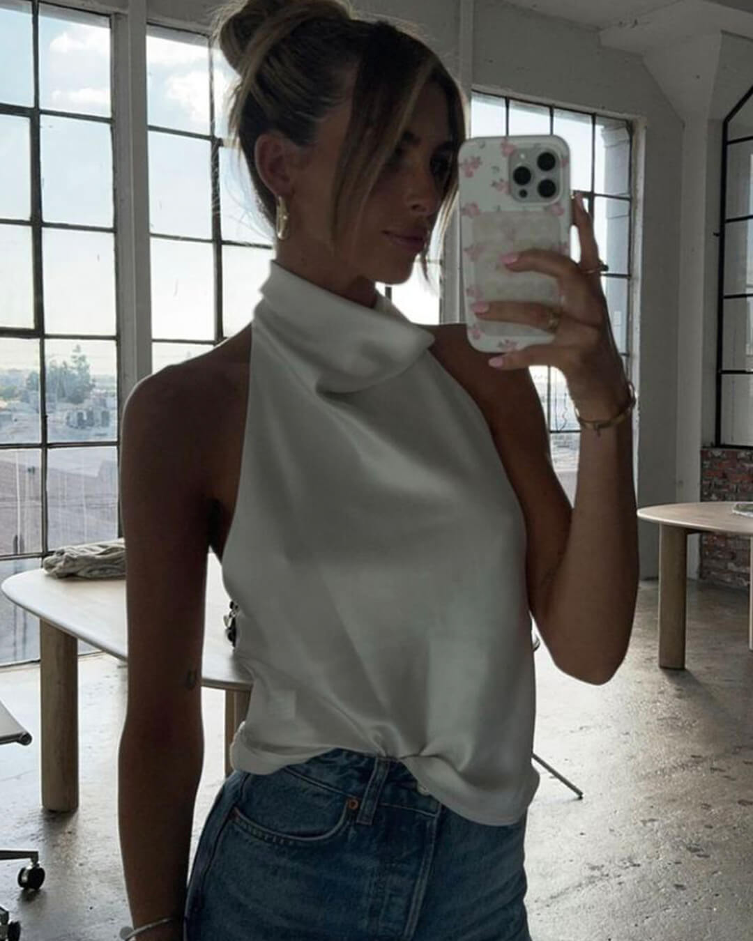 Talia | Tailored Halter Top