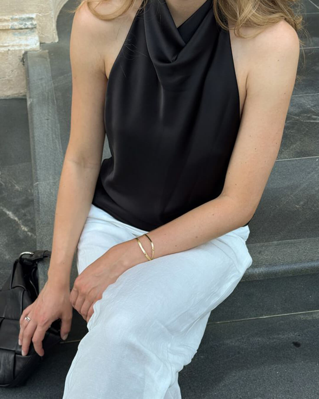 Talia | Tailored Halter Top