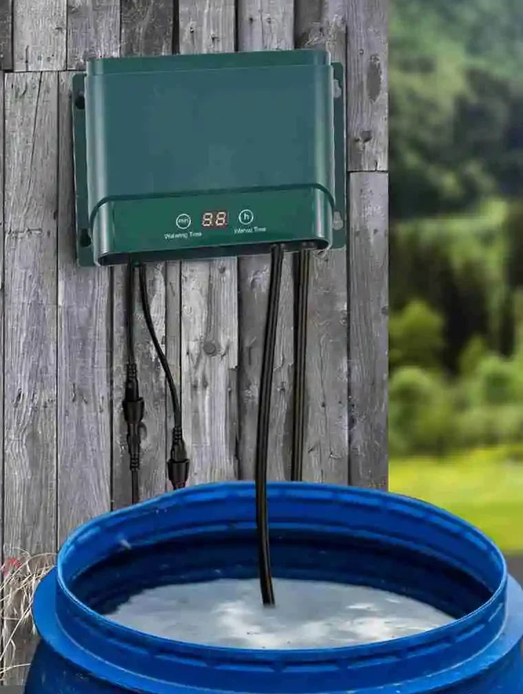 Solar Drip Irrigation Kit | Automatic 30 Modes & 7 Timers | Irrigates Up To 50 Plants