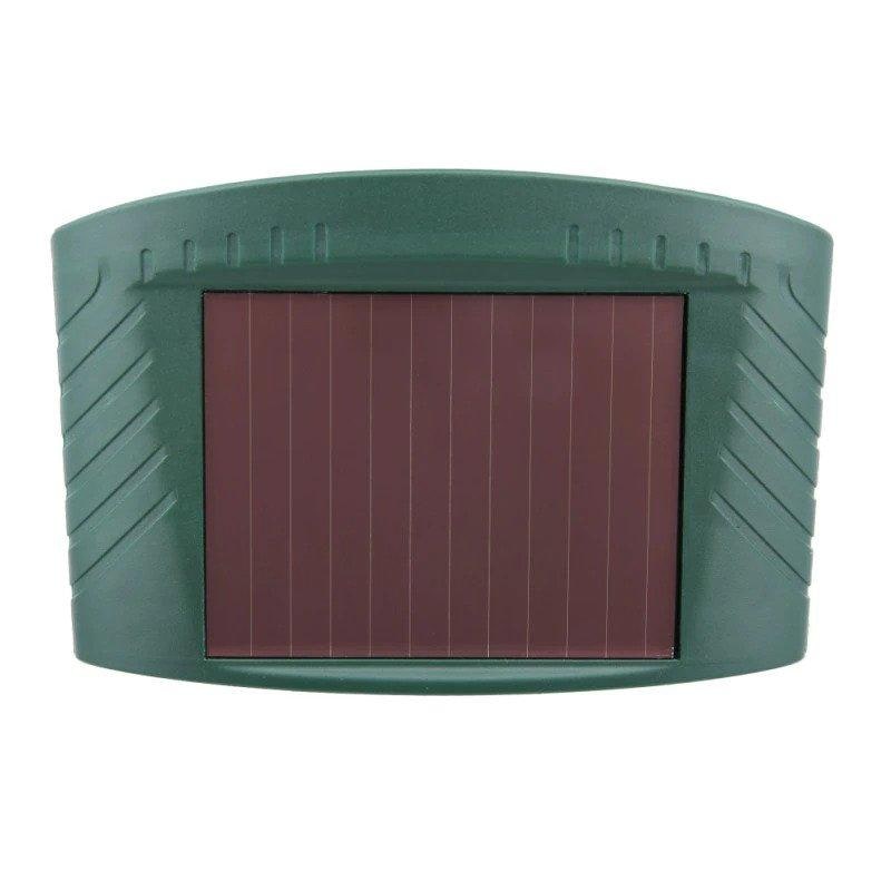 Solar Powered Ultrasonic Pest Repeller with Motion Sensor and Flashing LED Light