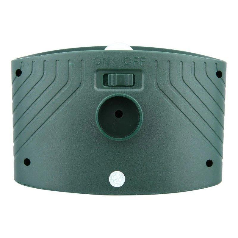 Solar Powered Ultrasonic Pest Repeller with Motion Sensor and Flashing LED Light