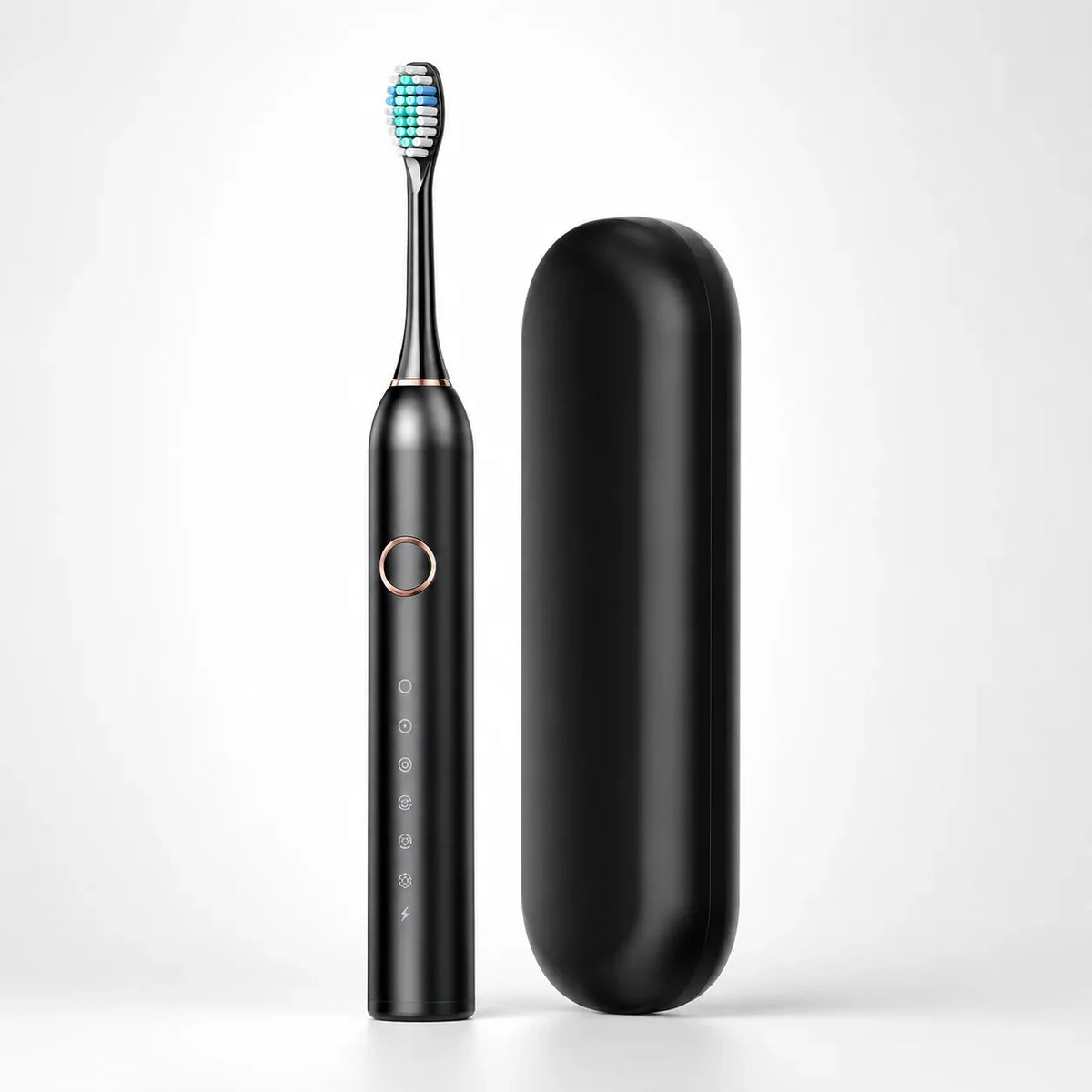 Sonic Electric Toothbrush | Rechargeable & Waterproof | With Brush Heads & Storage Box
