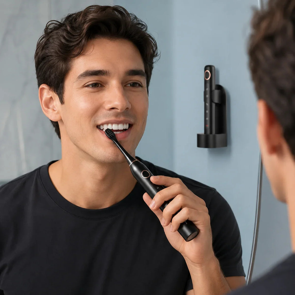 Sonic Electric Toothbrush | Rechargeable & Waterproof | With Brush Heads & Storage Box