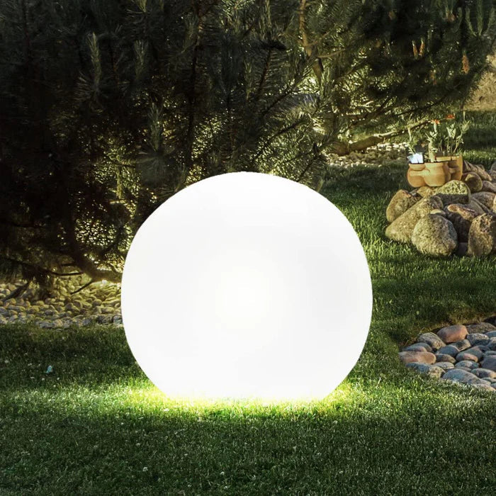 Spherical Garden Light | 16-Colour LED Rechargeable & Remote-Controlled | 12–25 cm