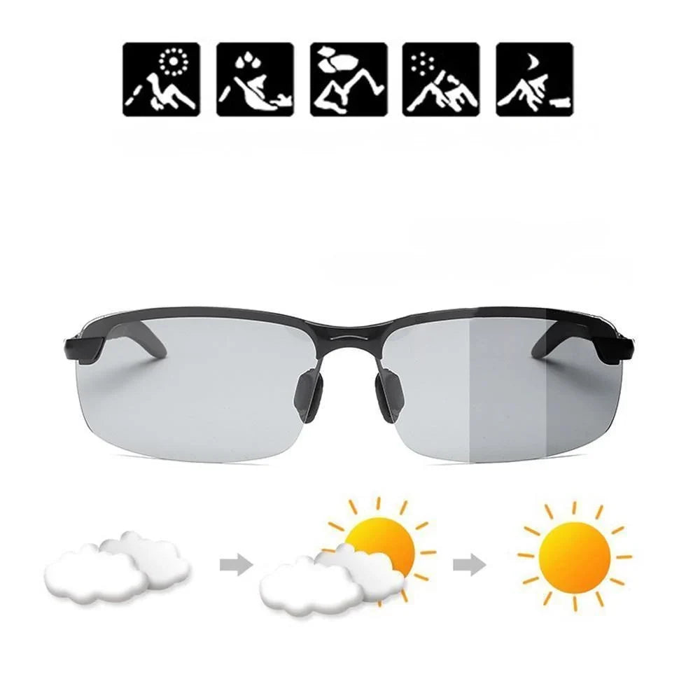 Sports Sunglasses | Photochromic & Polarized UV400 Protection
